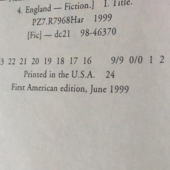 🎃🍎Harry Potter & the Chamber of Secrets 1st Ed.book w/errors? $40 or $35 w/offer - Picture 3 of 3
